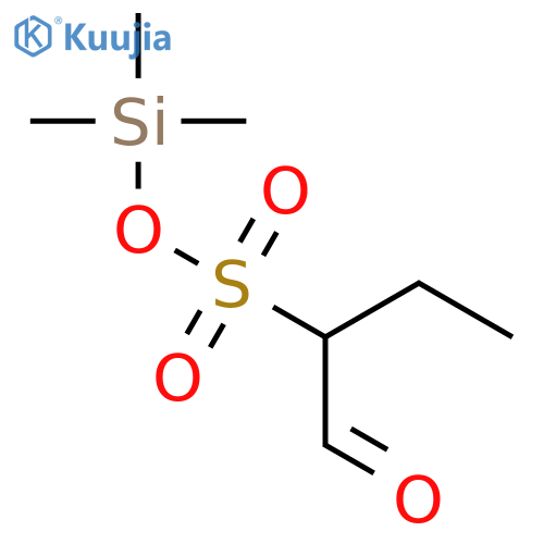 2-Butanesulfonic acid, 1-oxo-, trimethylsilyl ester structure