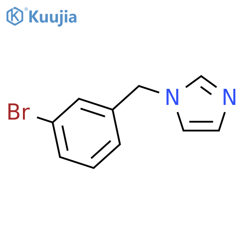 1-(3-Bromobenzyl)-1H-imidazole structure