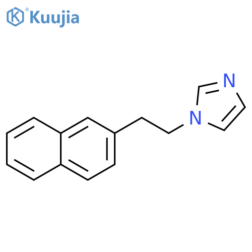 1H-Imidazole, 1-[2-(2-naphthalenyl)ethyl]- structure