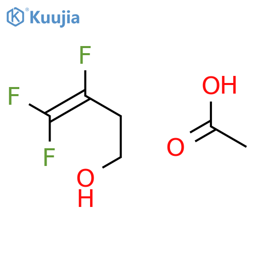 3-Buten-1-ol, 3,4,4-trifluoro-, acetate structure