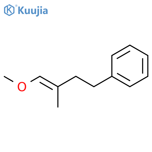 Benzene, (4-methoxy-3-methyl-3-butenyl)-, (E)- structure