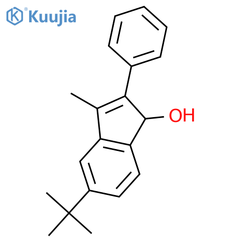 1H-INDEN-1-OL, 5-(1,1-DIMETHYLETHYL)-3-METHYL-2-PHENYL- structure