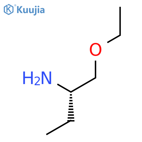 2-Butanamine, 1-ethoxy-, (2S)- structure