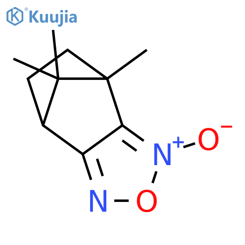 4,7-Methano-2,1,3-benzoxadiazole,4,5,6,7-tetrahydro-4,8,8-trimethyl-, 3-oxide structure