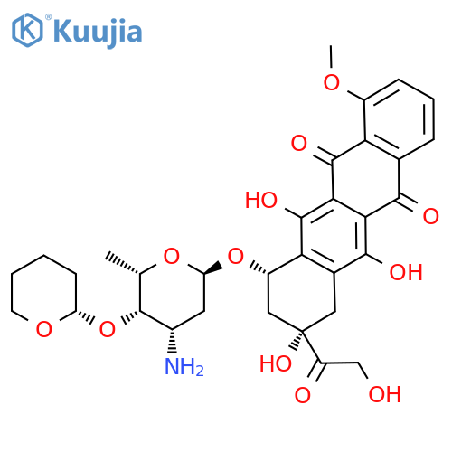 Pirarubicin structure