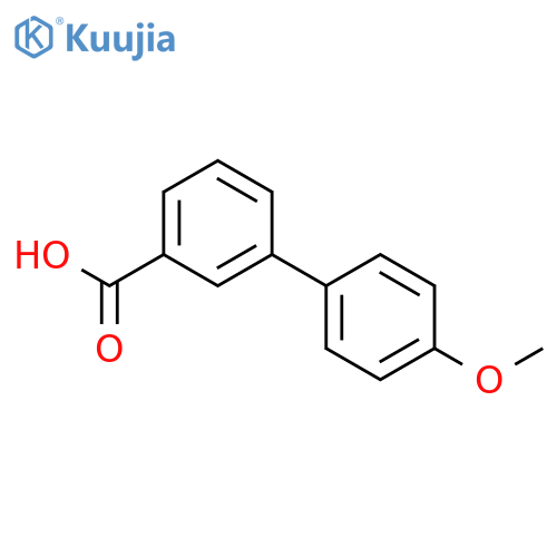 4'-Methoxybiphenyl-3-carboxylic acid structure