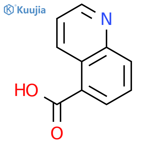 Quinoline-5-carboxylic acid structure