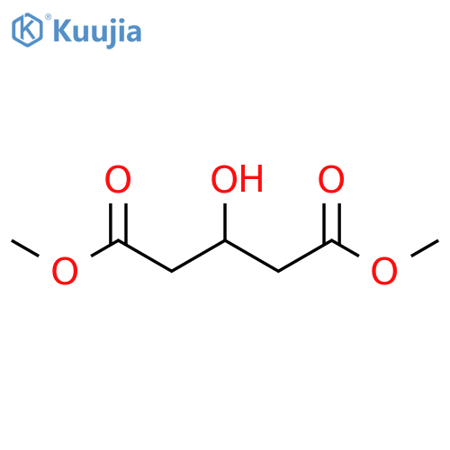 1,5-dimethyl 3-hydroxypentanedioate structure