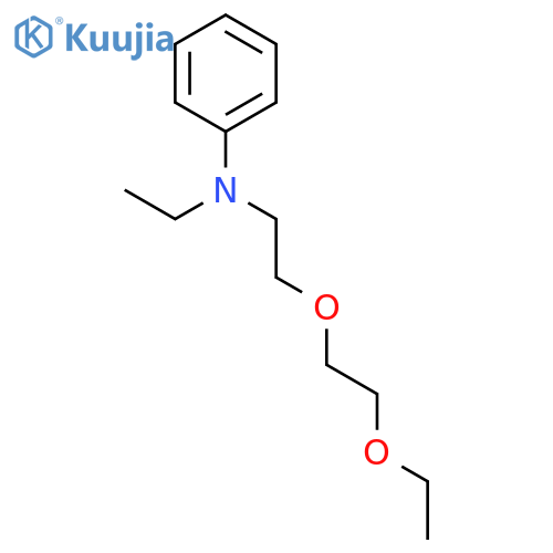 BENZENAMINE, N-[2-(2-ETHOXYETHOXY)ETHYL]-N-ETHYL- structure