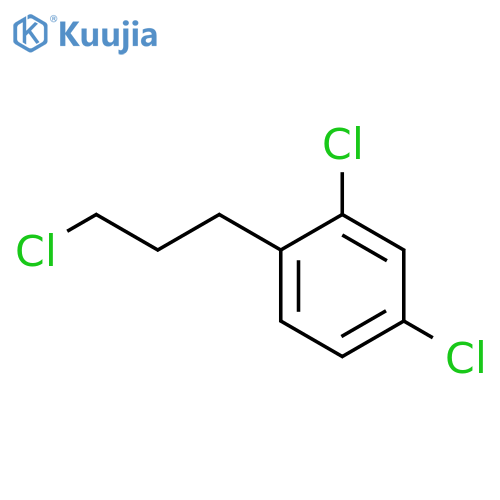 2,4-dichloro-1-(3-chloropropyl)benzene structure