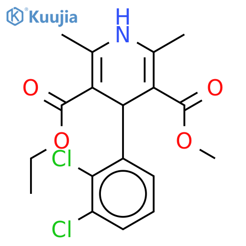 Felodipine structure