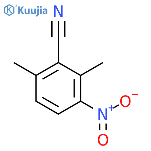 Benzonitrile,2,6-dimethyl-3-nitro- structure