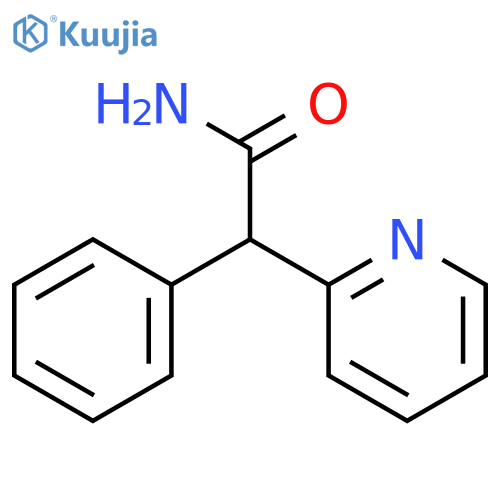 a-Phenyl-2-pyridineacetamide structure