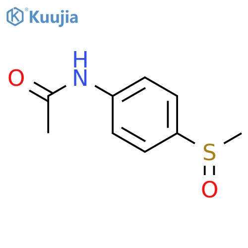 ACETAMIDE, N-[4-(METHYLSULFINYL)PHENYL]- structure
