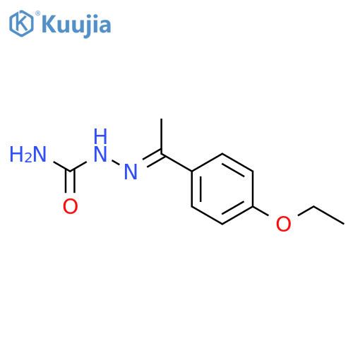 [(z)-1-(4-ethoxyphenyl)ethylideneamino]urea structure