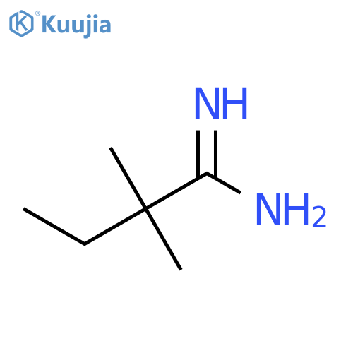 2,2-dimethylbutanimidamide structure