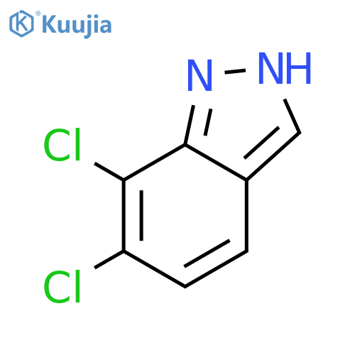 6,7-Dichloro-1H-indazole structure