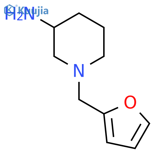 1-(Furan-2-ylmethyl)piperidin-3-amine structure