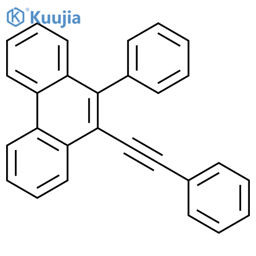 9-Phenyl-10-phenylethynylphenanthrene structure