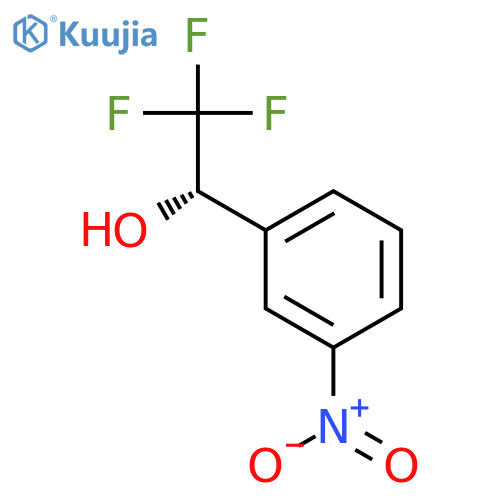 (1S)-2,2,2-trifluoro-1-(3-nitrophenyl)ethan-1-ol structure