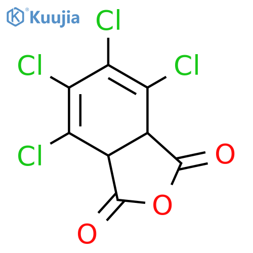 1,3-Isobenzofurandione,4,5,6,7-tetrachloro-3a,7a-dihydro- structure