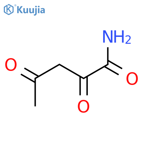 Pentanamide, 2,4-dioxo- structure