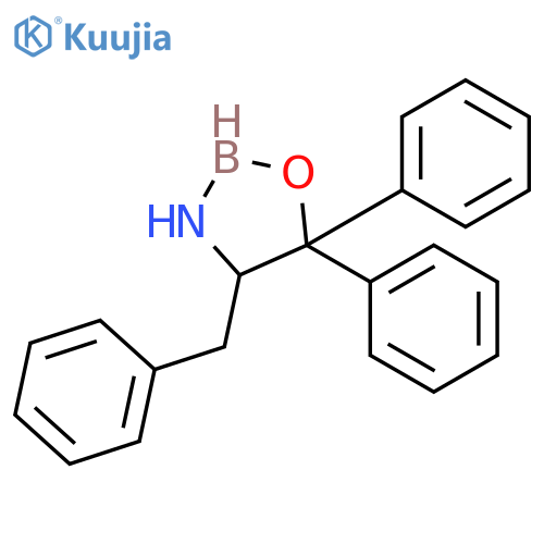 1,3,2-Oxazaborolidine, 5,5-diphenyl-4-(phenylmethyl)-, (4S)- structure