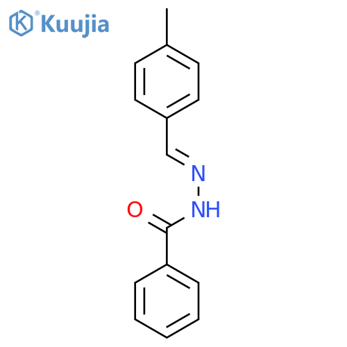 N-[(z)-(4-methylphenyl)methylideneamino]benzamide structure