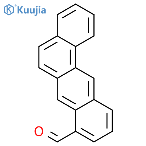 Benz[a]anthracene-8-carboxaldehyde structure