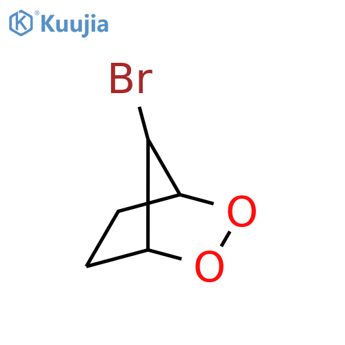 2,3-dioxabicyclo[2.2.1]heptane, 7-bromo- structure