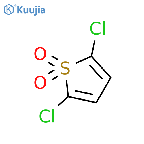 Thiophene, 2,5-dichloro-, 1,1-dioxide structure