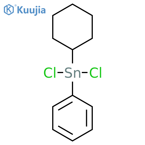 STANNANE, DICHLOROCYCLOHEXYLPHENYL- structure