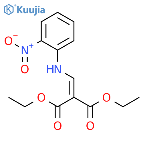 Diethyl 2-((2-Nitrophenylamino)methylene)malonate structure