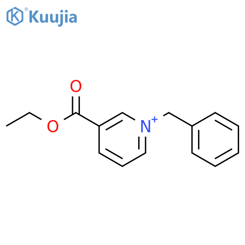 1-benzyl-3-(ethoxycarbonyl)pyridinium structure