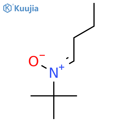 2-PROPANAMINE, N-BUTYLIDENE-2-METHYL-, N-OXIDE structure