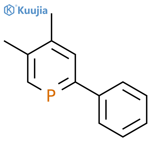 Phosphorin, 4,5-dimethyl-2-phenyl- structure