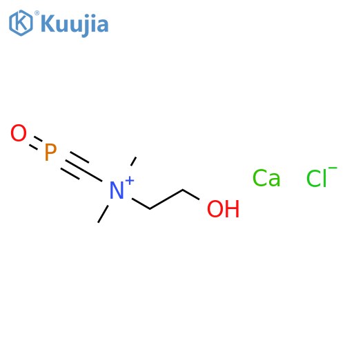 Phosphocholine Chloride Calcium Salt Tetrahydrate structure