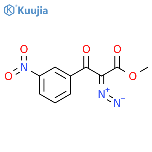 Imino-[1-methoxy-3-(3-nitrophenyl)-1,3-dioxopropan-2-ylidene]azanium structure