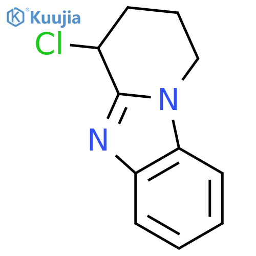 4-chloro-1,2,3,4-tetrahydro-Pyrido[1,2-a]benzimidazole structure