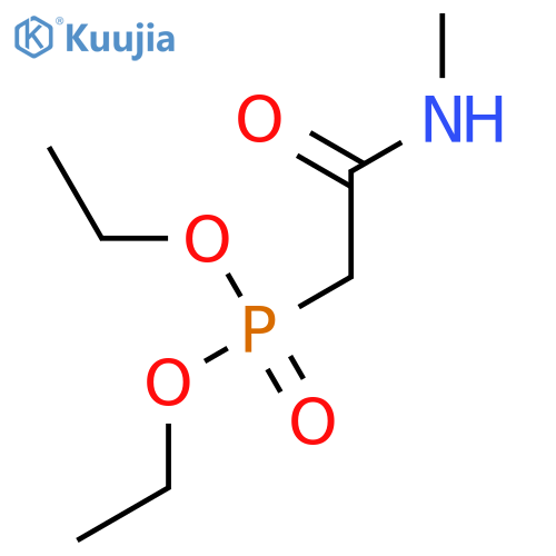 Diethyl (Methylcarbamoyl)methylphosphonate structure