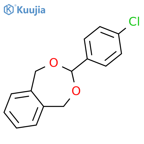 2,4-Benzodioxepin, 3-(4-chlorophenyl)-1,5-dihydro- structure
