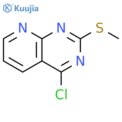 4-Chloro-2-(methylsulfanyl)pyrido[2,3-d]pyrimidine structure