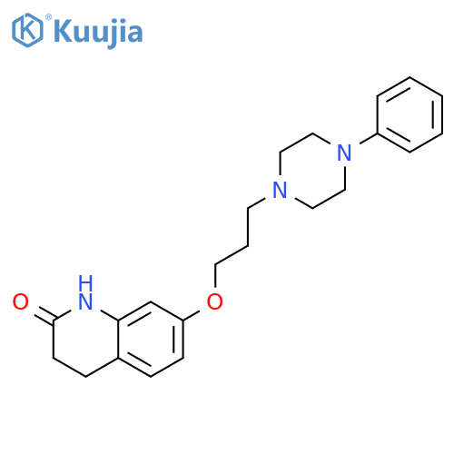 2(1H)-QUINOLINONE, 3,4-DIHYDRO-7-[3-(4-PHENYL-1-PIPERAZINYL)PROPOXY]- structure