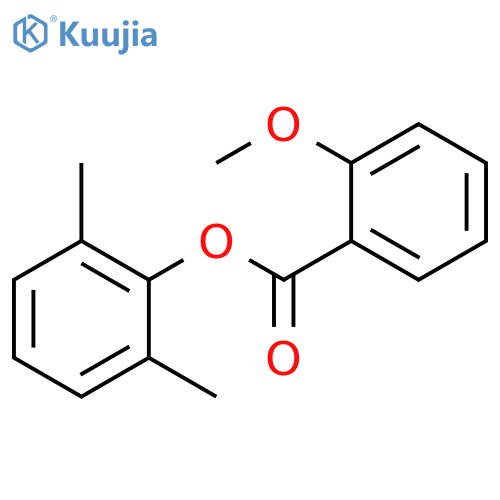 2,6-dimethylphenyl 2-methoxybenzoate structure