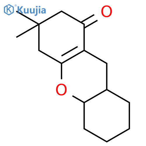1H-Xanthen-1-one, 2,3,4,5,6,7,8,8a,9,10a-decahydro-3,3-dimethyl- structure