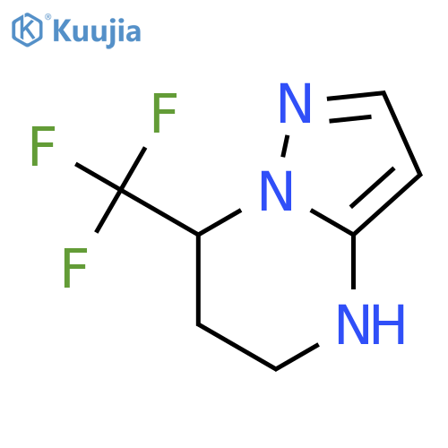 7-(trifluoromethyl)-4,5,6,7-tetrahydropyrazolo1,5-apyrimidine structure