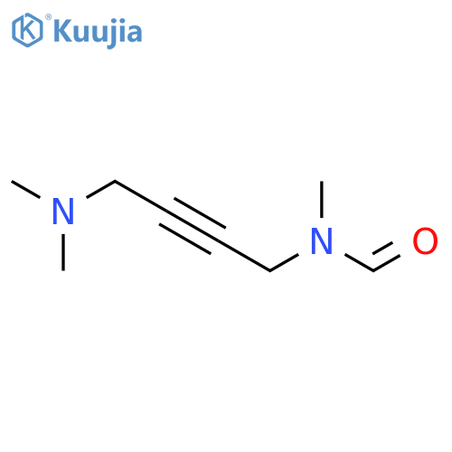 Formamide, N-[4-(dimethylamino)-2-butynyl]-N-methyl- structure