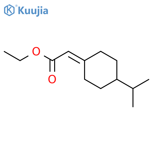 ethyl 2-4-(propan-2-yl)cyclohexylideneacetate structure