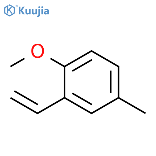 2-ethenyl-1-methoxy-4-methylbenzene structure