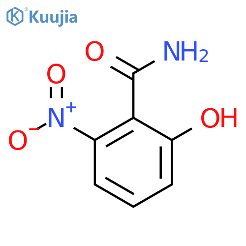2-Hydroxy-6-nitrobenzamide structure